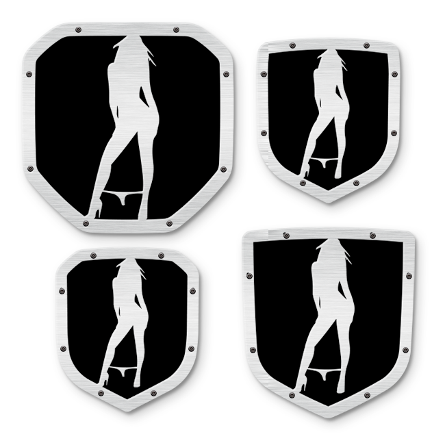 Panty Dropper Shield Emblem - RAM® Trucks, Grille or Tailgate - Fits Multiple Models and Years