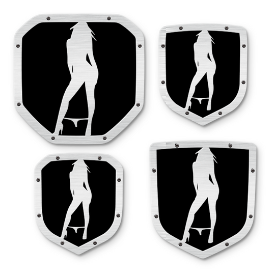 Panty Dropper Shield Emblem - RAM® Trucks, Grille or Tailgate - Fits Multiple Models and Years