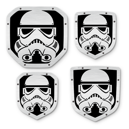 Galactic Trooper Helmet Shield Emblem - RAM® Trucks, Grille and Tailgate - Fits Multiple Models and Years