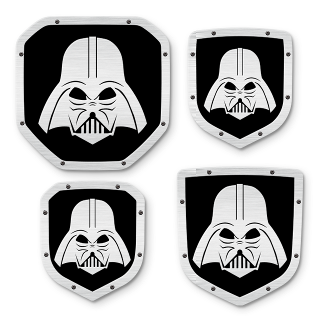 Darth Vader Shield Emblem - RAM® Trucks, Grille and Tailgate - Fits Multiple Models and Years