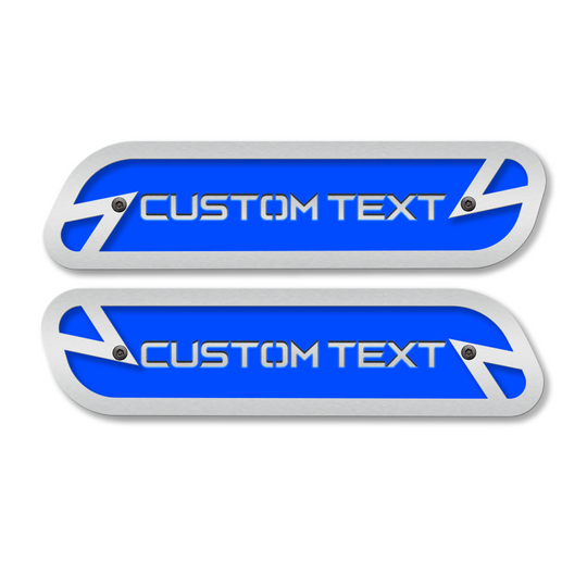 Custom Text Hood Emblem Replacements - Fits 2019-2023 Ram® 2500, 3500, 4500 - Fully Customizable, LED or Non-LED