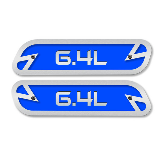 6.4L Hood Emblem Replacements - Fits 2019-2025 Ram® 2500, 3500, 4500 - Fully Customizable, LED or Non-LED