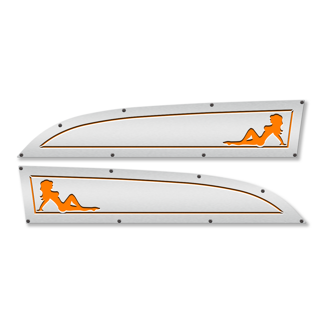 Model 11-16 Ford® Super Duty® Fender Badge Replacements - Fully Customizable, LED and Non-LED