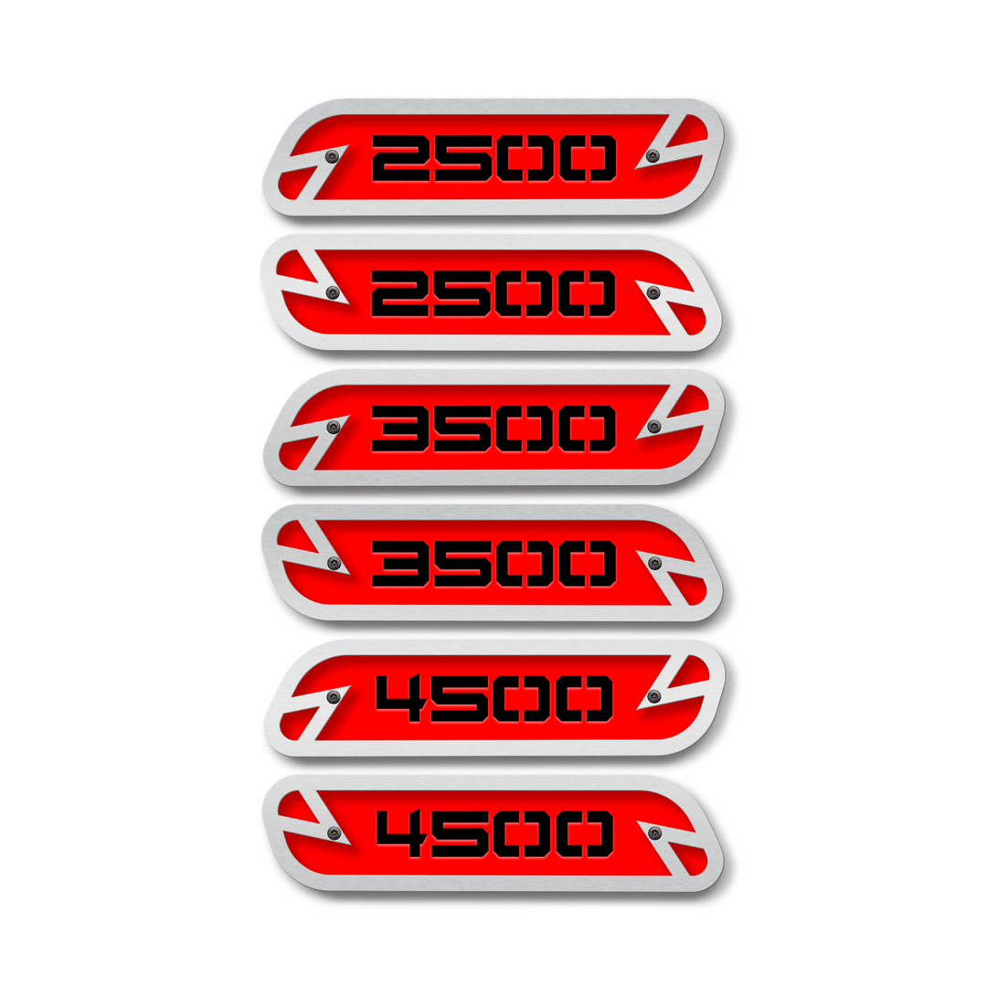 2500, 3500 or 4500 Hood Emblem Replacements - Fits 2019-2023 Ram® 2500, 3500, 4500 - Fully Customizable, LED or Non-LED