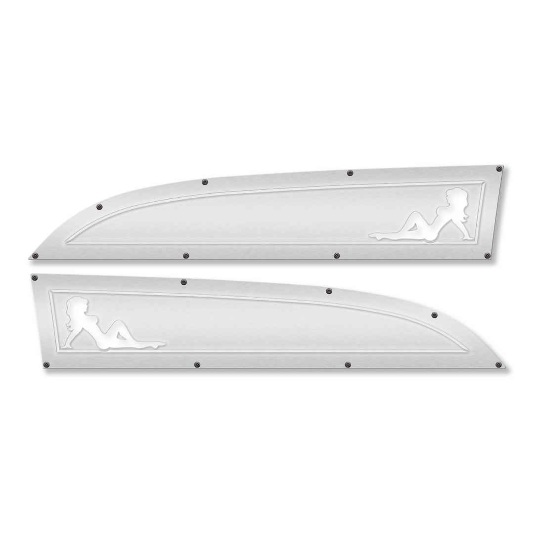 Model 11-16 Ford® Super Duty® Fender Badge Replacements - Fully Customizable, LED and Non-LED