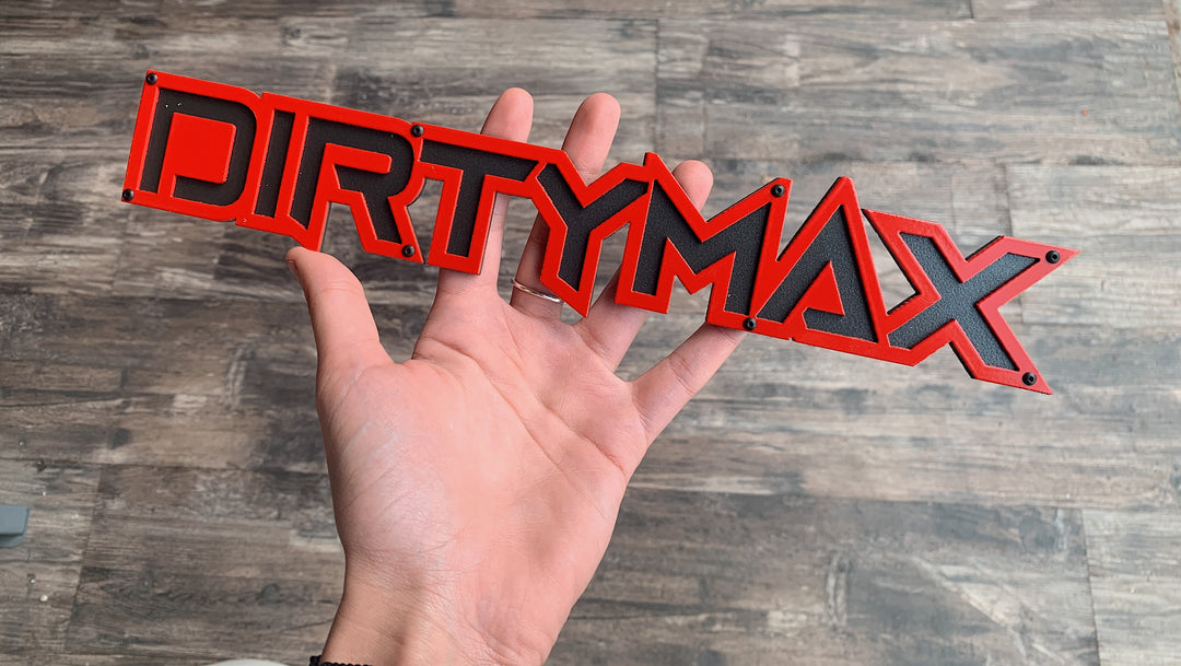 Dirtymax Emblem - Sharp