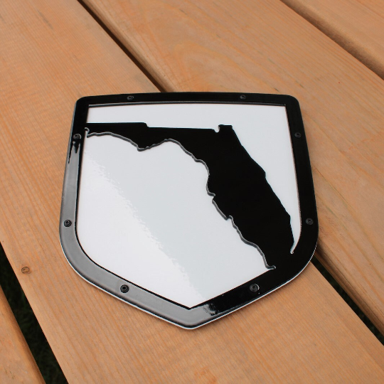 Florida State Shield Emblem - RAM® Trucks, Grille or Tailgate - Fits Multiple Models and Years