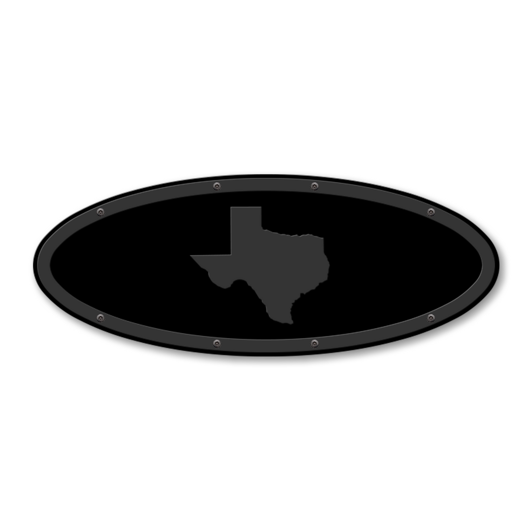 Texas Oval Replacement - Fits Multiple Ford® Trucks - Fully Customizable Colors