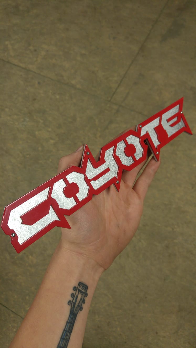 Custom COYOTE Emblem