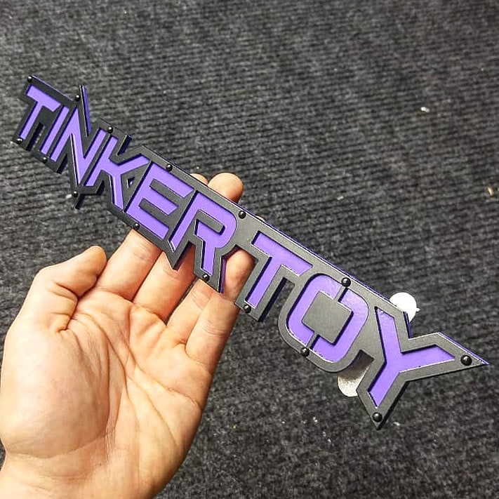 Custom TINKER TOY Emblem