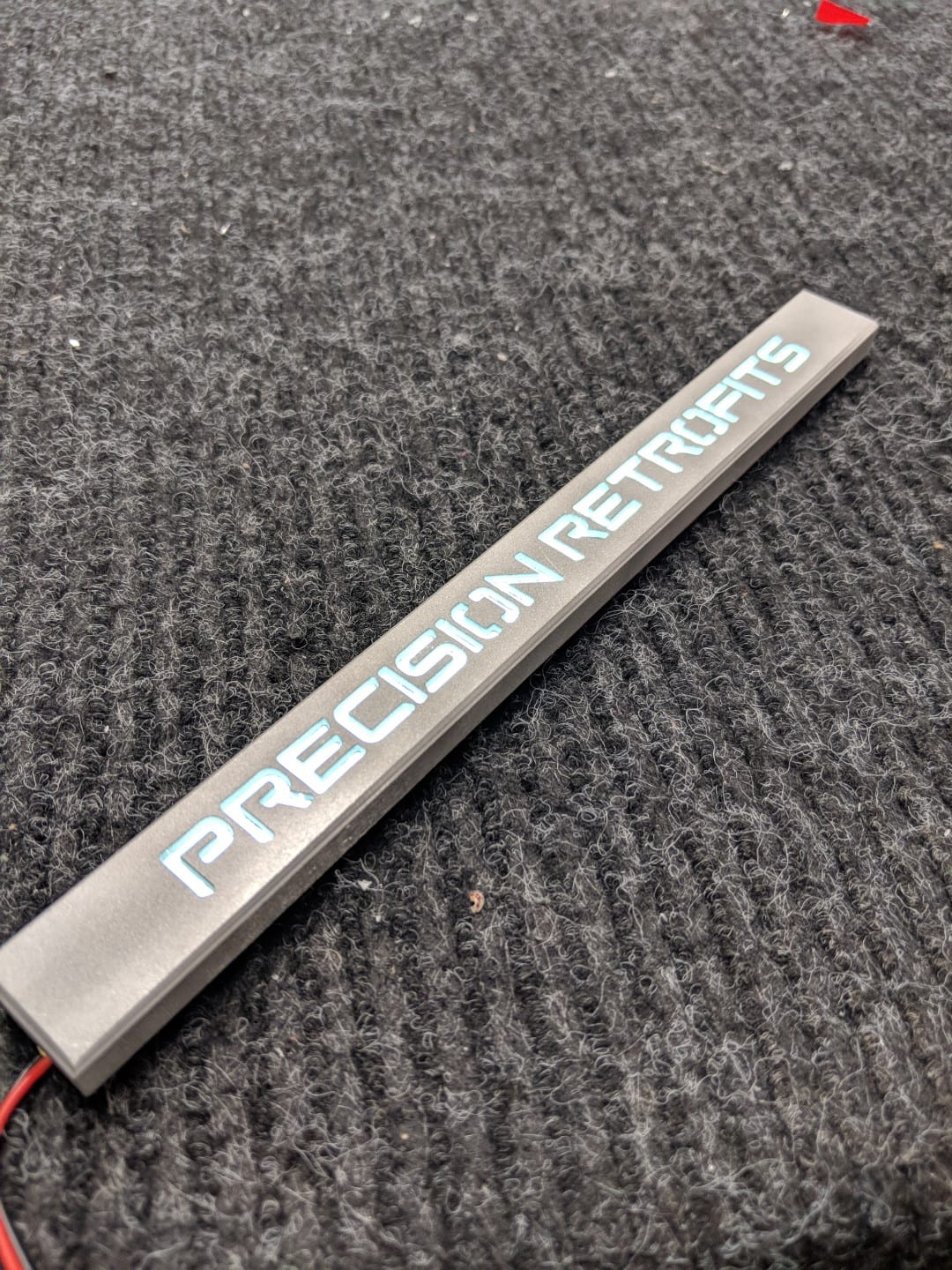 Custom Trim badges Rectangle Pair