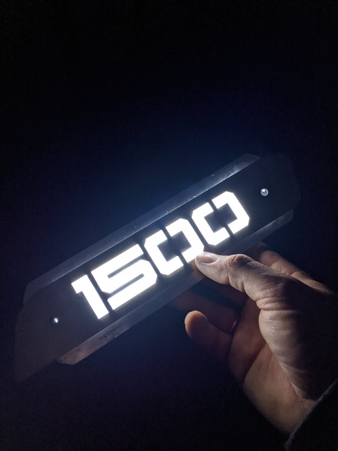 Custom Text LED Hood Emblem Replacements - Fits 2019+ Ram® 5th Gen 1500