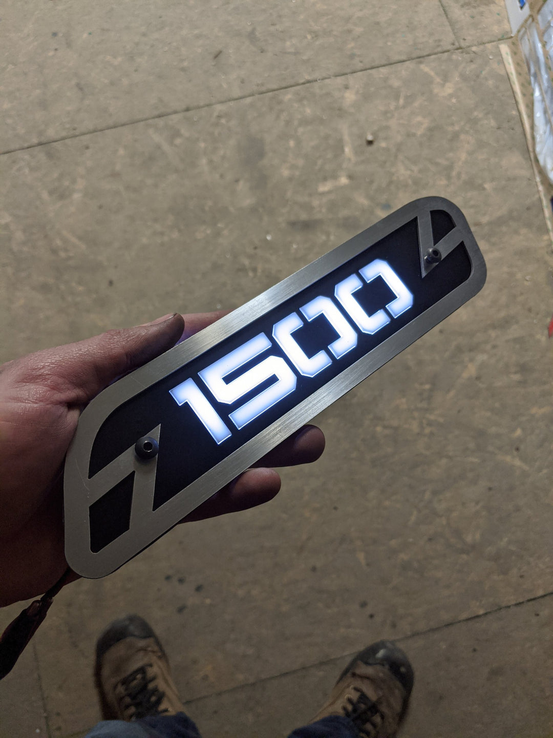 Custom Text LED Hood Emblem Replacements - Fits 2019+ Ram® 5th Gen 1500