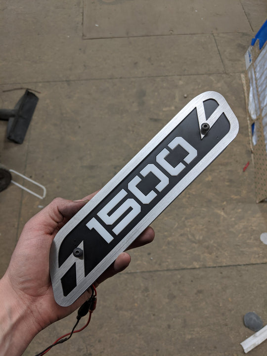 Custom Text LED Hood Emblem Replacements - Fits 2019+ Ram® 5th Gen 1500