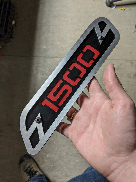 Custom Text Non-LED Hood Emblem Replacements - Fits 2019+ Ram® 5th Gen 1500