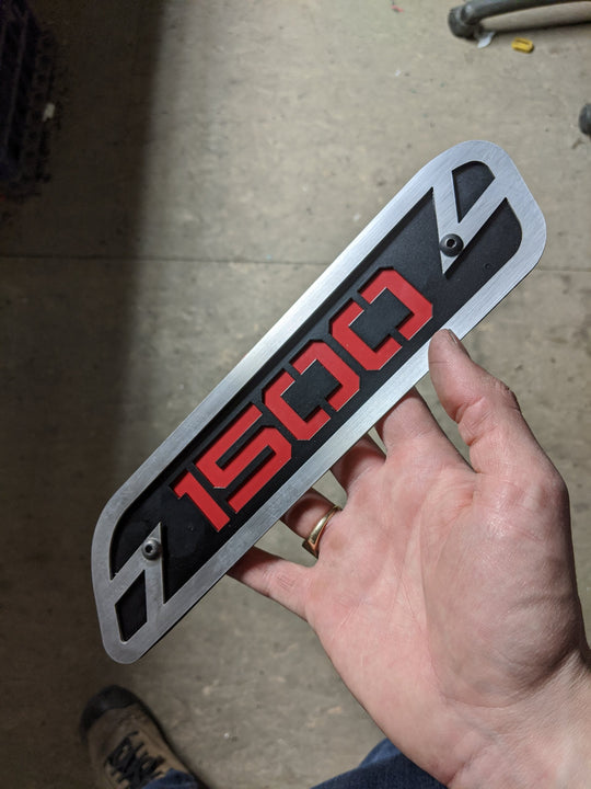 Custom Text Non-LED Hood Emblem Replacements - Fits 2019-2025 Ram® 5th Gen 1500