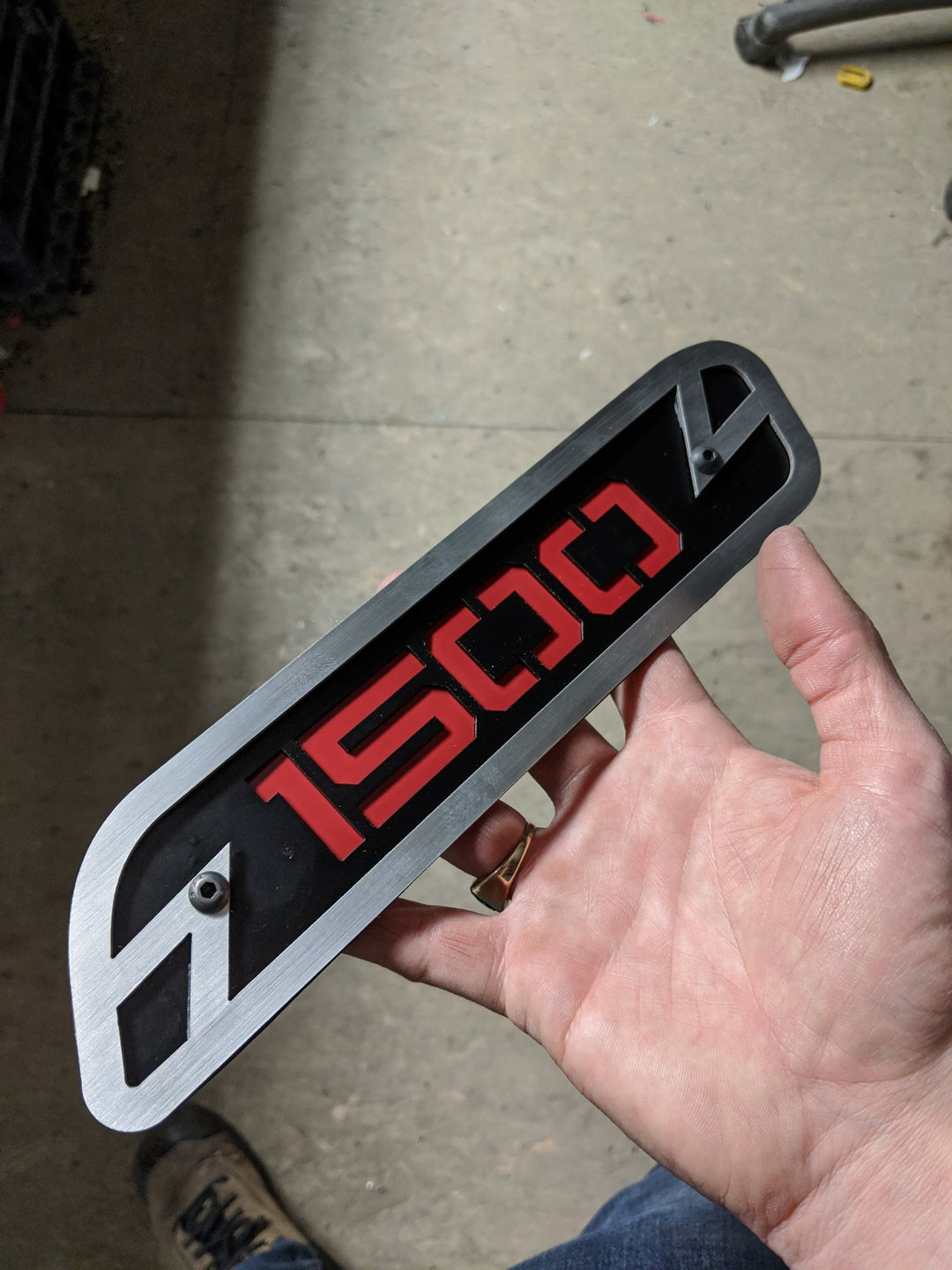 Custom Text Non-LED Hood Emblem Replacements - Fits 2019-2025 Ram® 5th Gen 1500