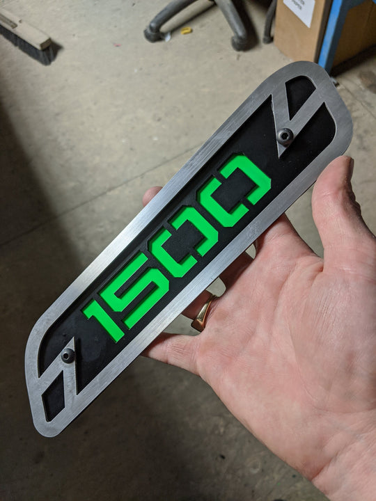 Custom Text Non-LED Hood Emblem Replacements - Fits 2019-2025 Ram® 5th Gen 1500