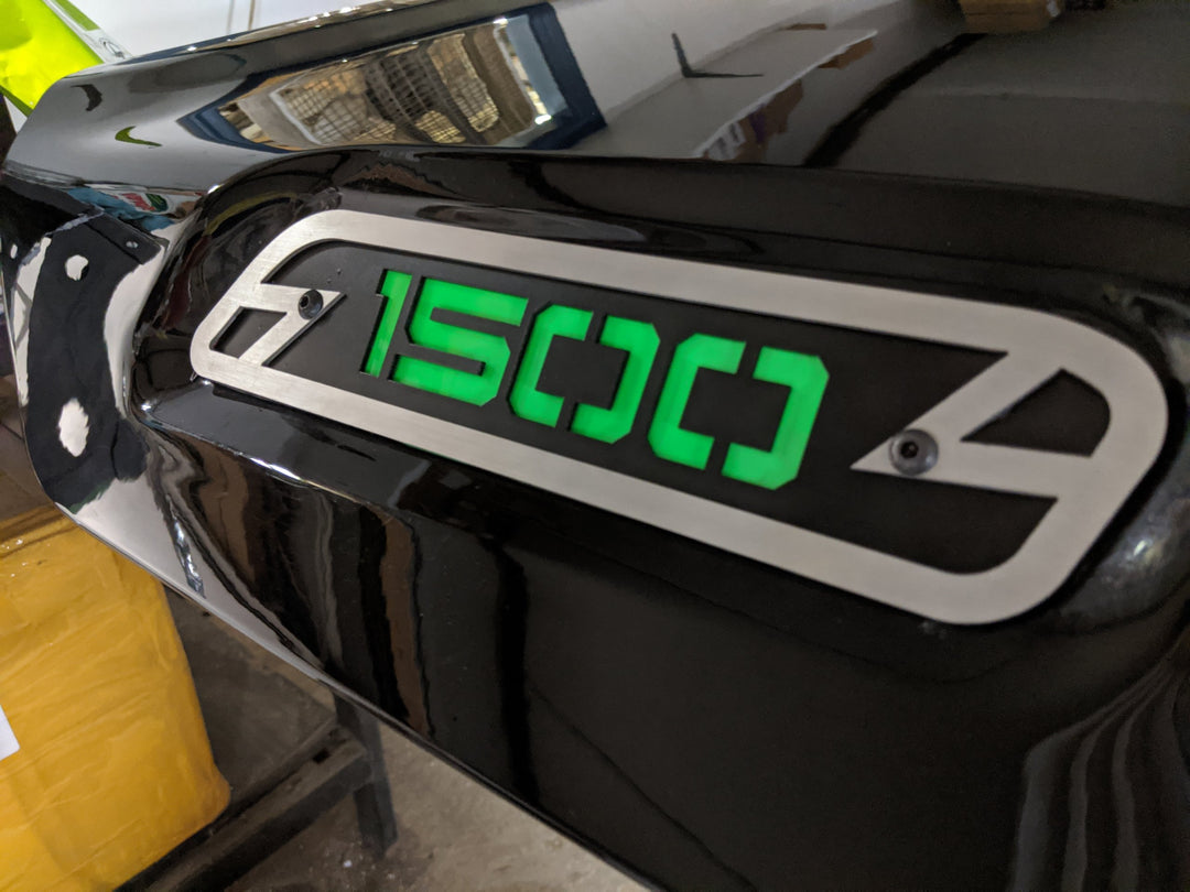 Custom Text Non-LED Hood Emblem Replacements - Fits 2019-2025 Ram® 5th Gen 1500