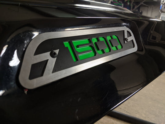 Custom Text Non-LED Hood Emblem Replacements - Fits 2019-2025 Ram® 5th Gen 1500