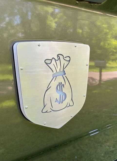 Moneybag Illuminated Tailgate Emblem