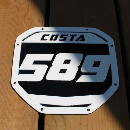 Moto Number Plate Shield Emblem - RAM® Trucks, Grille or Tailgate - Fits Multiple Models and Years