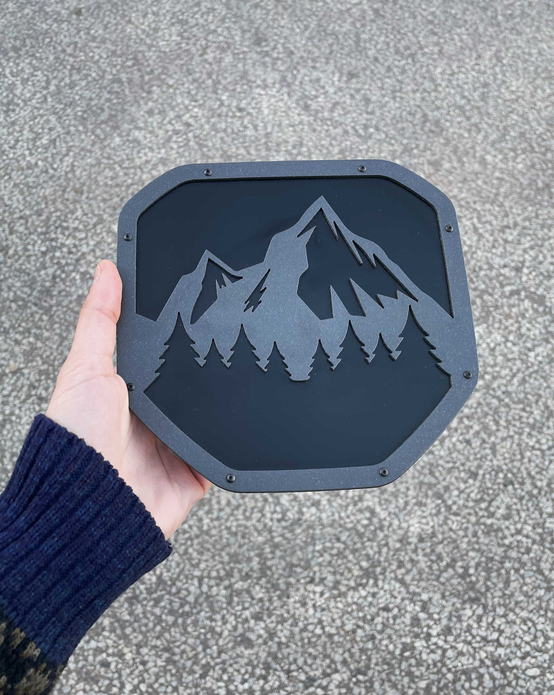 Mountains Shield Emblem - RAM® Trucks, Grille and Tailgate - Fits Multiple Models and Years