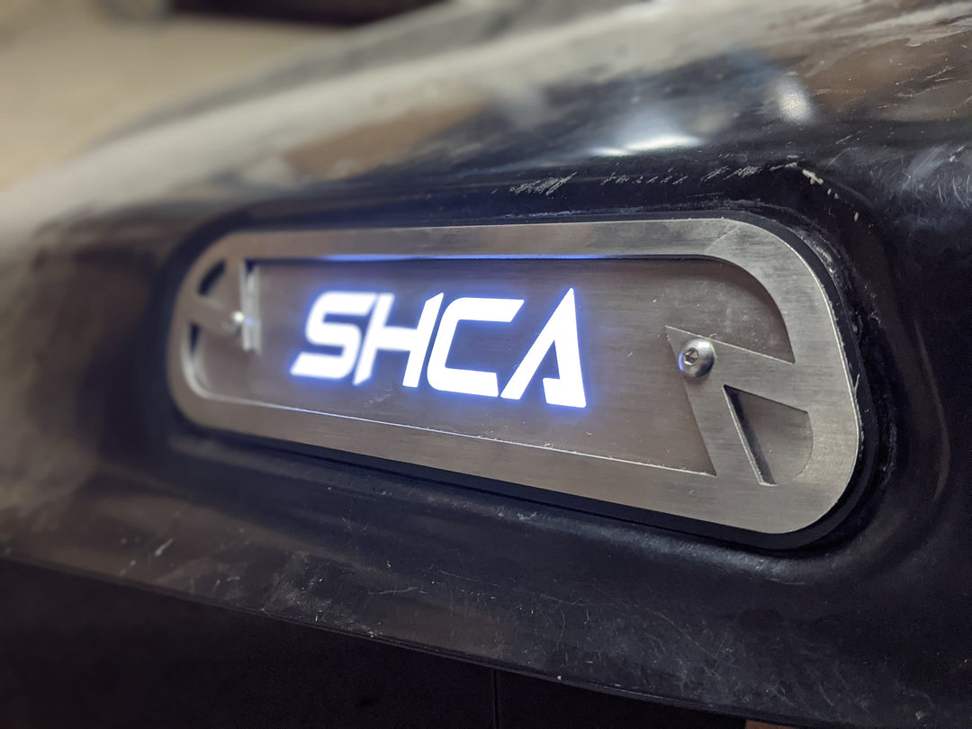 Custom Text Hood Emblem Replacements - Fits 2019-2023 Ram® 2500, 3500, 4500 - Fully Customizable, LED or Non-LED