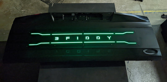 Custom Text LED Tailgate Panel - Fits 2020-2022 Super Duty®