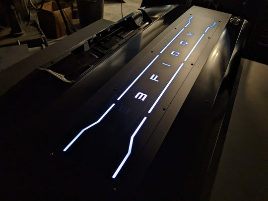 Custom Text LED Tailgate Panel - Fits 2020-2022 Super Duty®