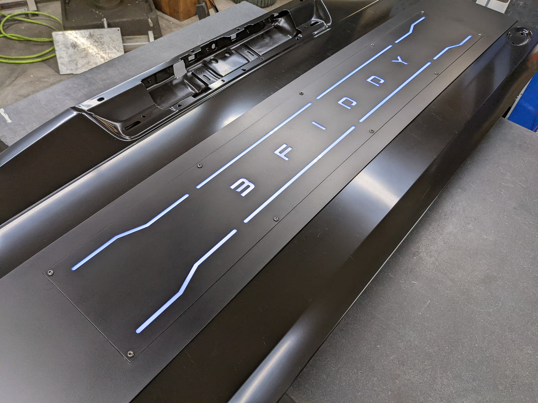 Custom Text LED Tailgate Panel - Fits 2020-2022 Super Duty®