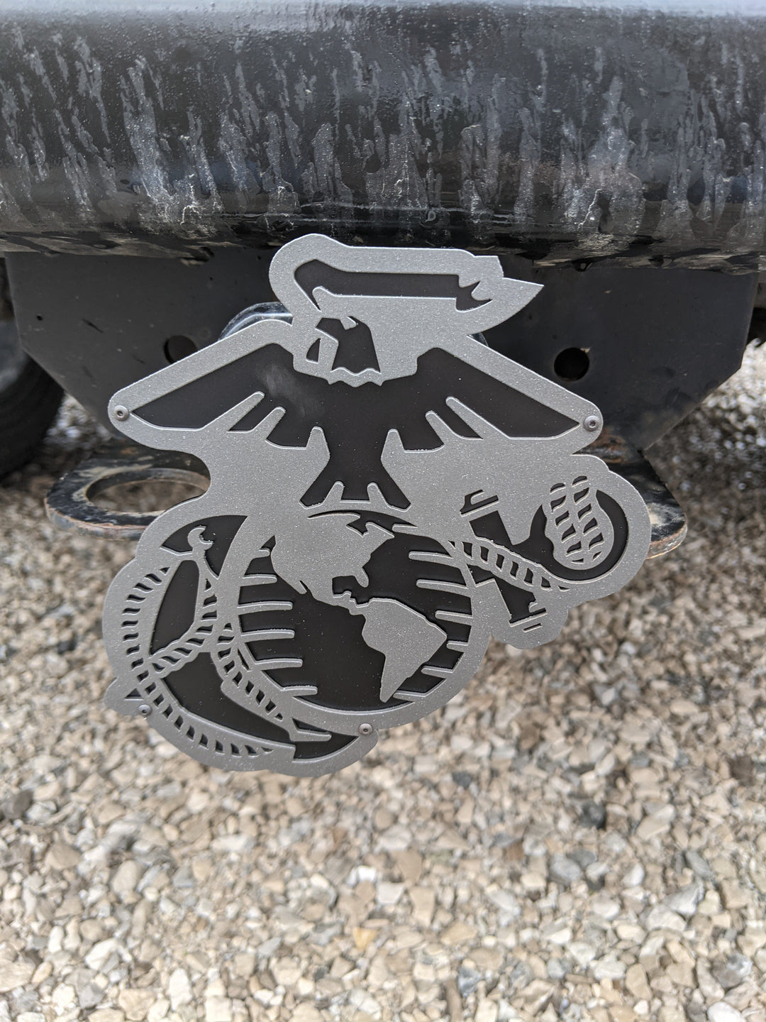 Marine Corps Hitch Cover - Fully Customizable