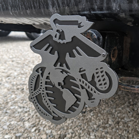 Marine Corps Hitch Cover - Fully Customizable