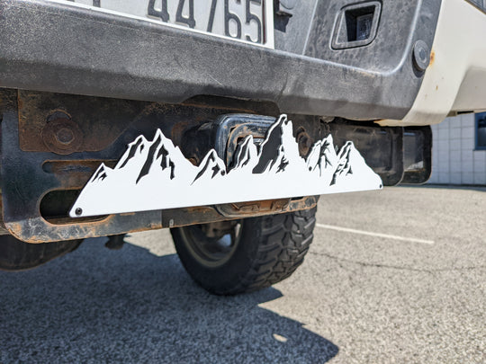 Mountain Landscape Hitch Cover - Fully Customizable