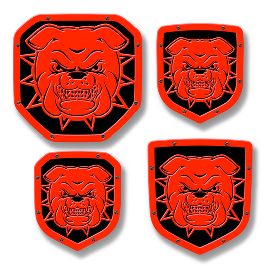 Bulldog Shield Emblem - RAM® Trucks, Grille or Tailgate - Fits Multiple Models and Years