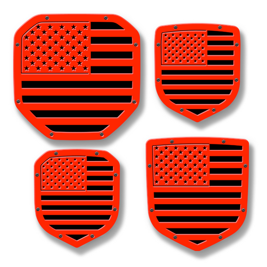 American Flag Shield Emblem - RAM® Trucks, Grille or Tailgate - Fits Multiple Models and Years