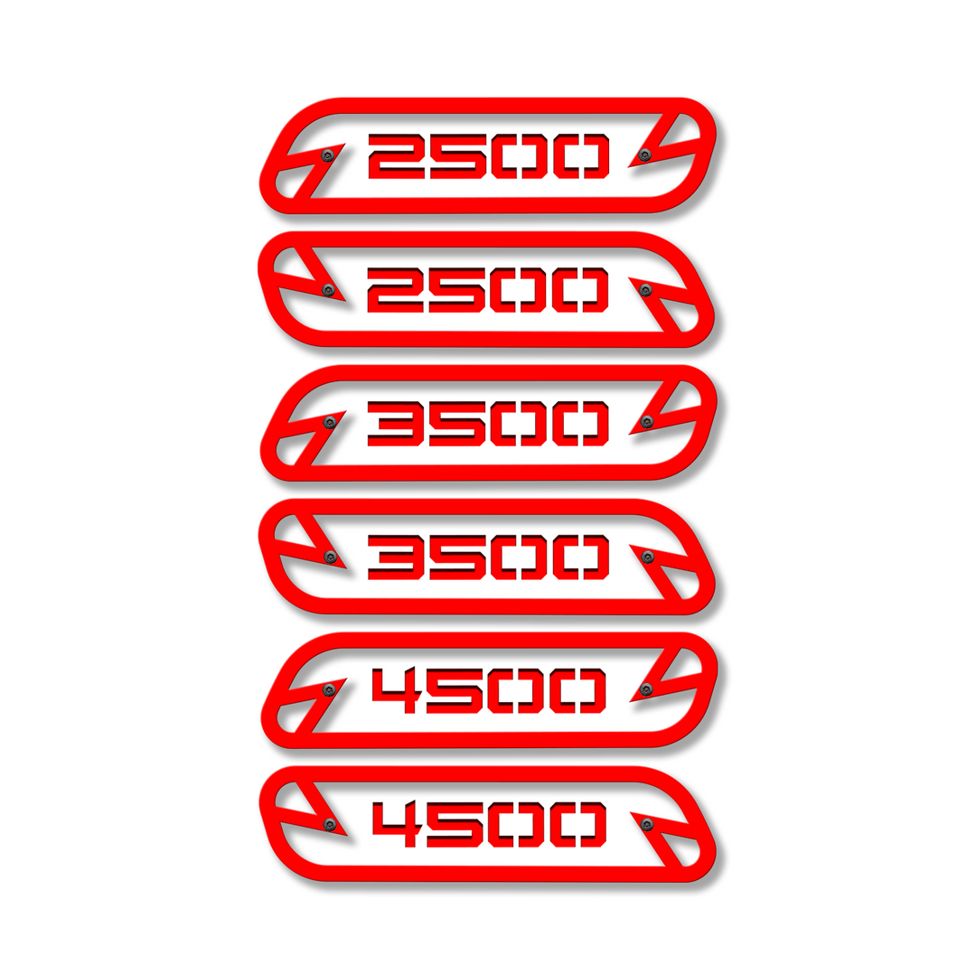 2500, 3500 or 4500 Hood Emblem Replacements - Fits 2019-2025 Ram® 2500, 3500, 4500 - Fully Customizable, LED or Non-LED