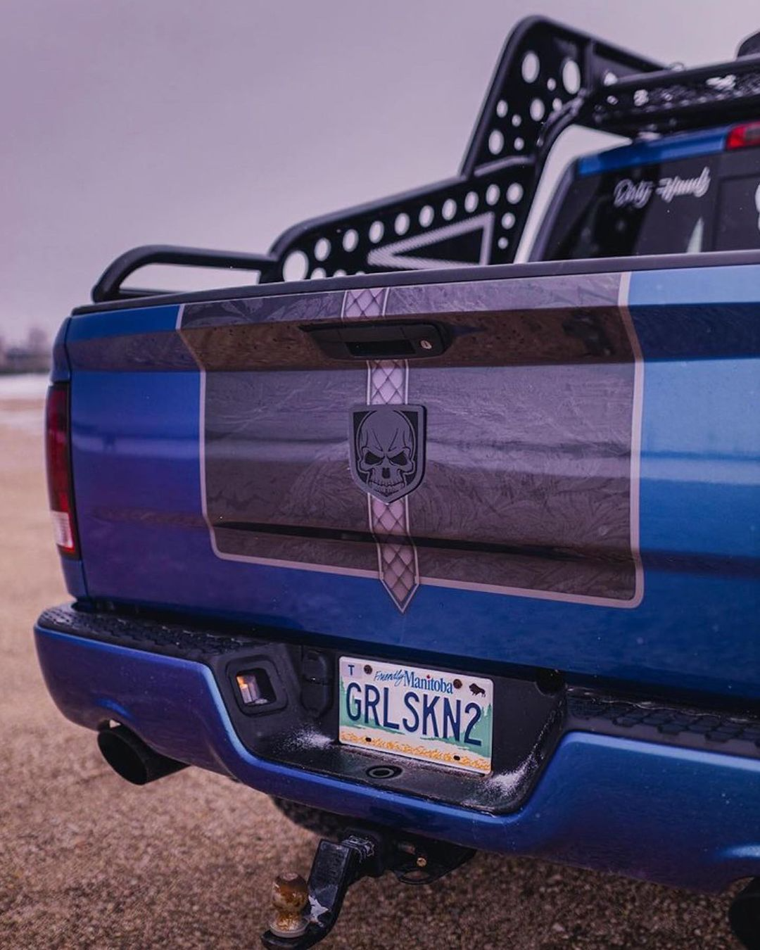 Skull Shield Emblem - RAM® Trucks, Grille or Tailgate - Fits Multiple Models and Years