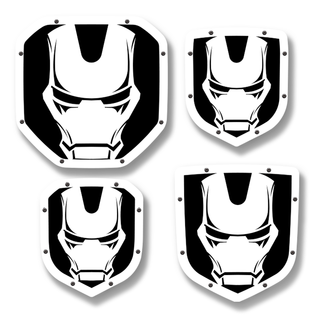 Iron Helmet Shield Emblem - RAM® Trucks, Grille or Tailgate - Fits Multiple Models and Years