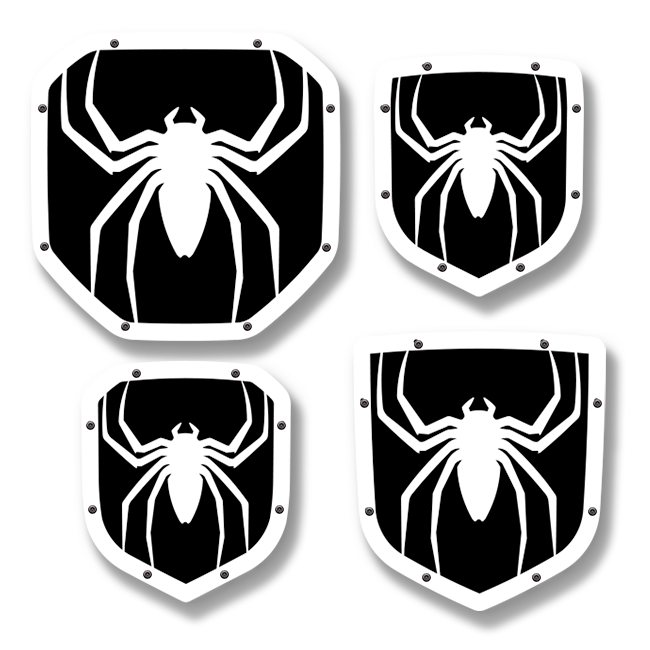 Spider Shield Emblem - RAM® Trucks, Grille or Tailgate - Fits Multiple Models and Years