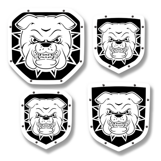 Bulldog Shield Emblem - RAM® Trucks, Grille or Tailgate - Fits Multiple Models and Years