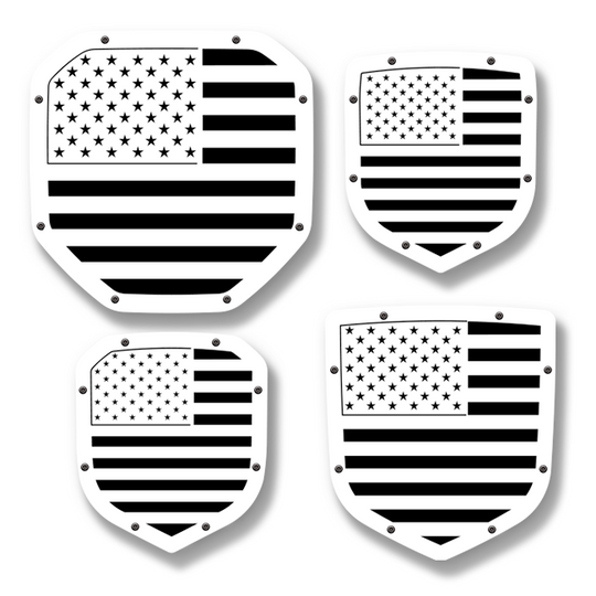 American Flag Shield Emblem - RAM® Trucks, Grille or Tailgate - Fits Multiple Models and Years