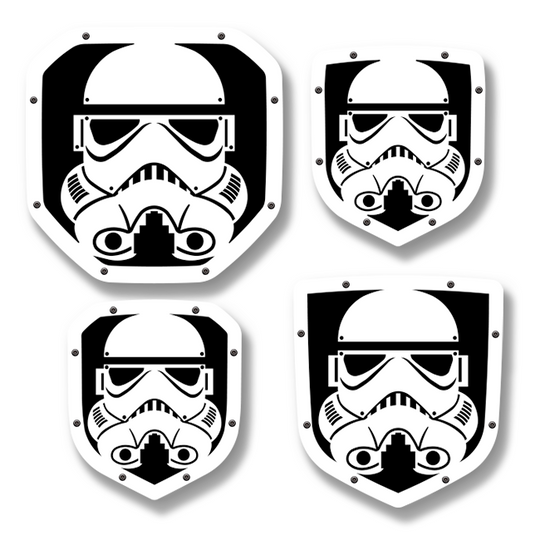 Galactic Trooper Helmet Shield Emblem - RAM® Trucks, Grille and Tailgate - Fits Multiple Models and Years