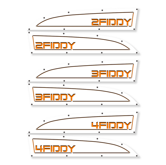 2Fiddy, 3Fiddy, 4Fiddy 11-16 Ford® Super Duty® Fender Badge Replacements - Fully Customizable, LED and Non-LED