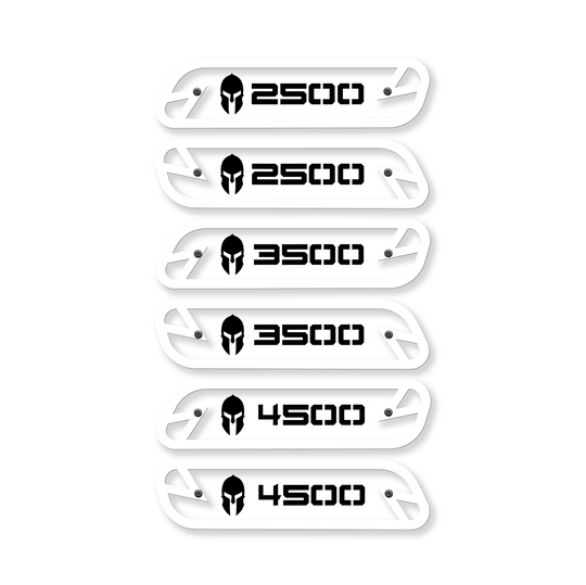 Spartan 2500/3500/4500 Hood Emblem Replacements - Fits 2019-2025 Ram® 2500, 3500, 4500 - Fully Customizable, LED or Non-LED