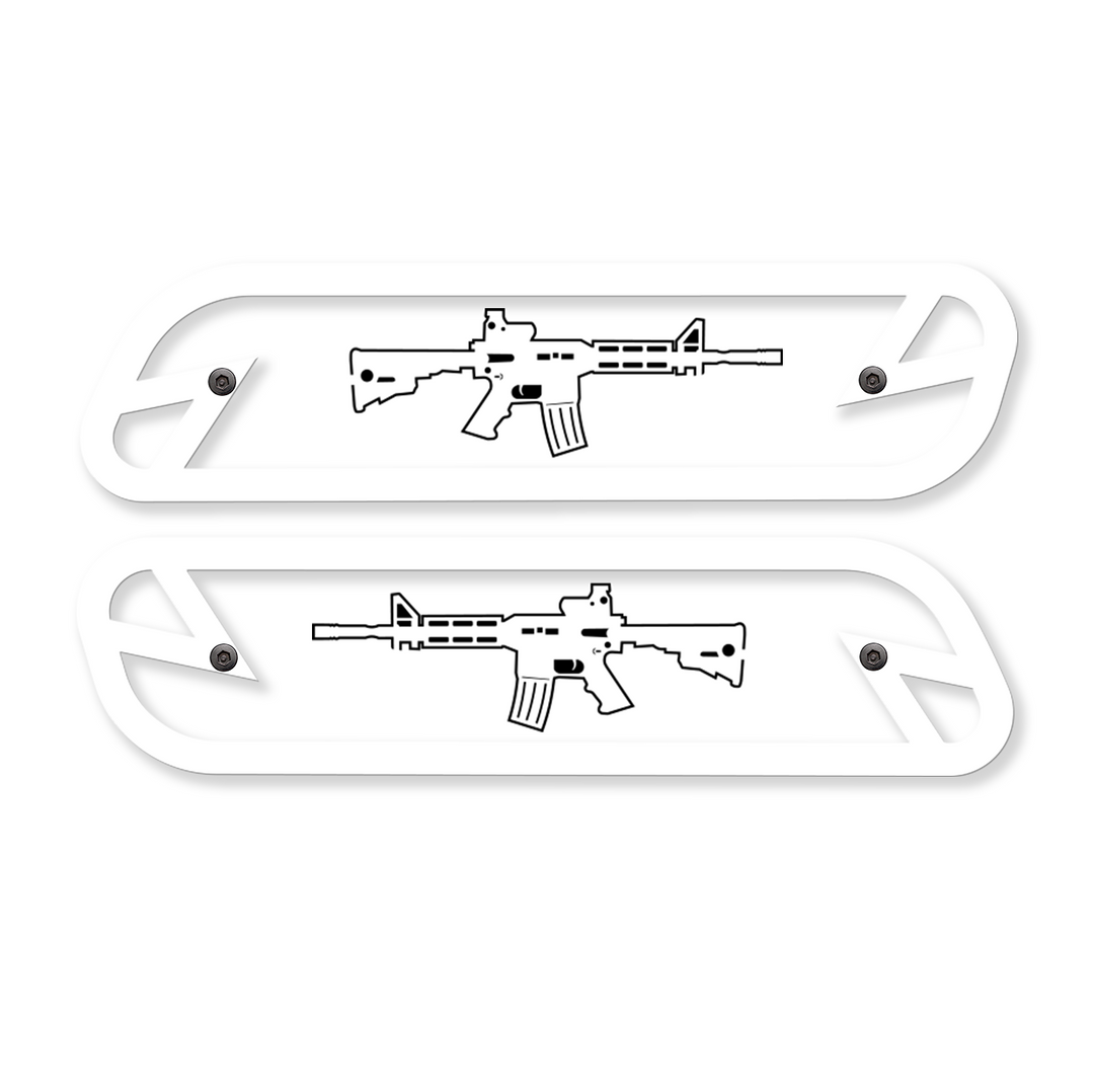 AR15 Hood Emblem Replacements - Fits 2019-2025 Ram® 2500, 3500, 4500 - Fully Customizable, LED or Non-LED