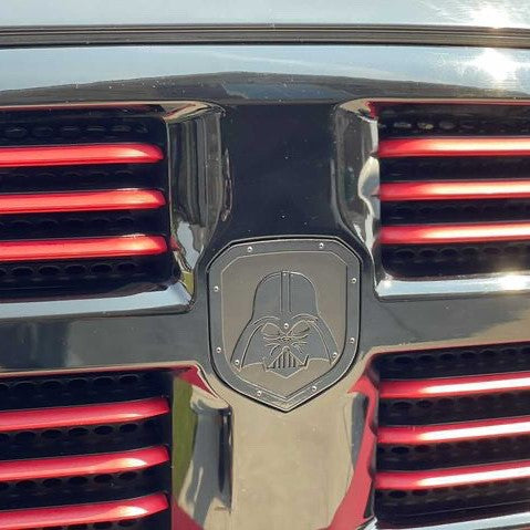 Darth Vader Shield Emblem - RAM® Trucks, Grille and Tailgate - Fits Multiple Models and Years