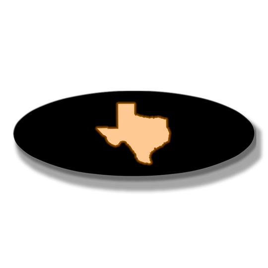 Texas Oval Replacement - Illuminated - Fits 2015-2019 F150® Grille or Tailgate