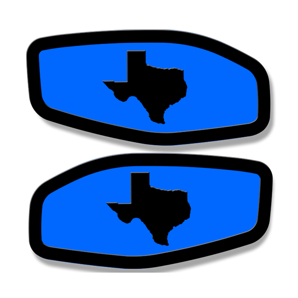 Side Fender Badge Replacements - Texas - Fits 2016-2020 Nissan Titan®