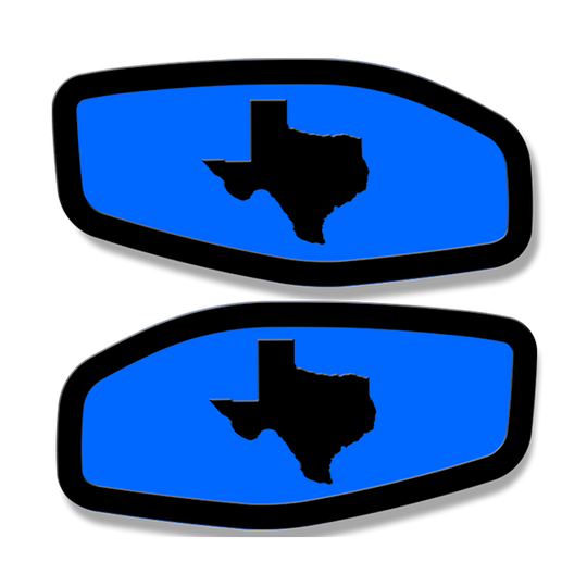 Side Fender Badge Replacements - Texas - Fits 2016-2020 Nissan Titan®